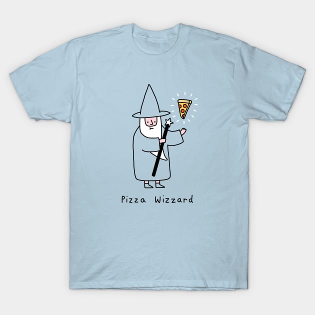 Pizza Wizzard T-Shirt by obinsun